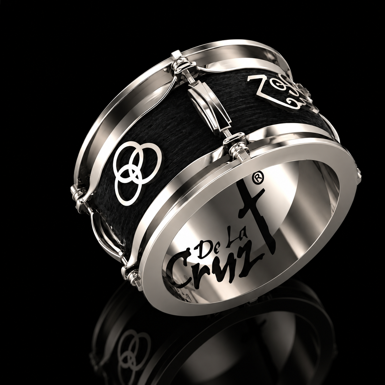 Dur M Rind John Bonham Drum Ring | De La Cruz Jewelry