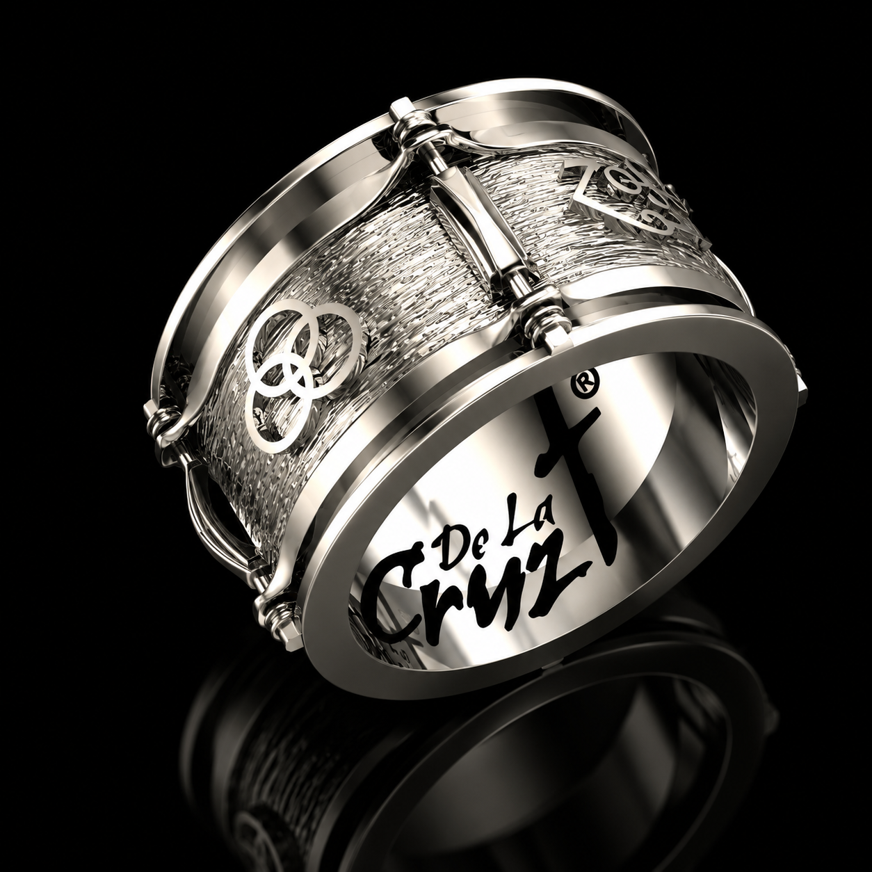 Dur M Rind John Bonham Drum Ring | De La Cruz Jewelry